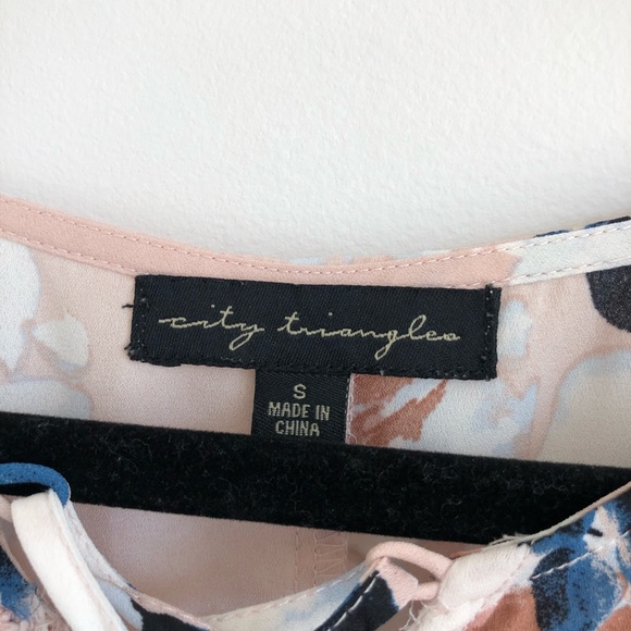 City Triangle Floral Print Dress - Picture 5 of 8